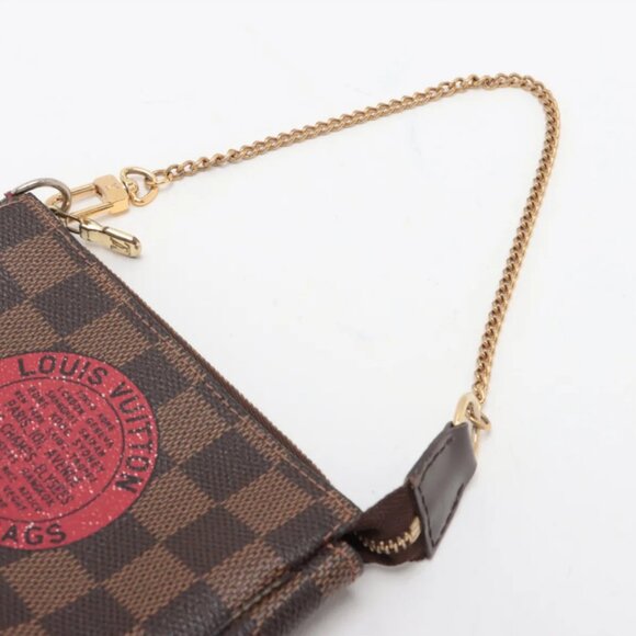 Louis Vuitton Damier Ebene T & B Mini Pochette Accessoires - Picture 5 of 9
